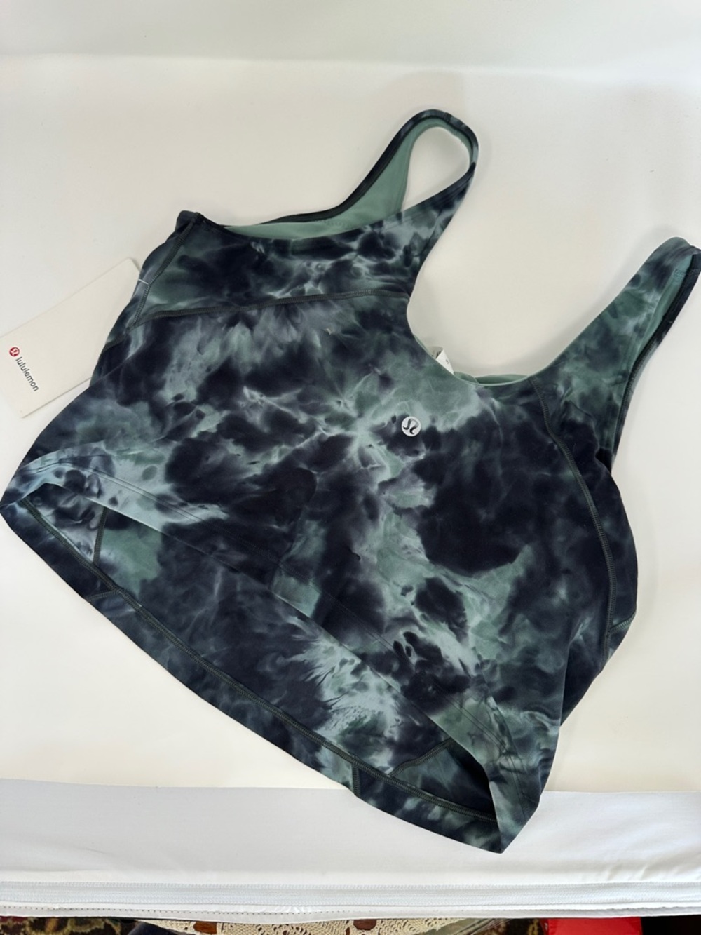 lululemon athletica Align Tank - Marble black green and White 16 new rare color